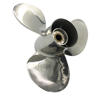 11 3/8 x 12 Stainless Steel Propeller For Yamaha Outboard Engine 663-45952-02-EL