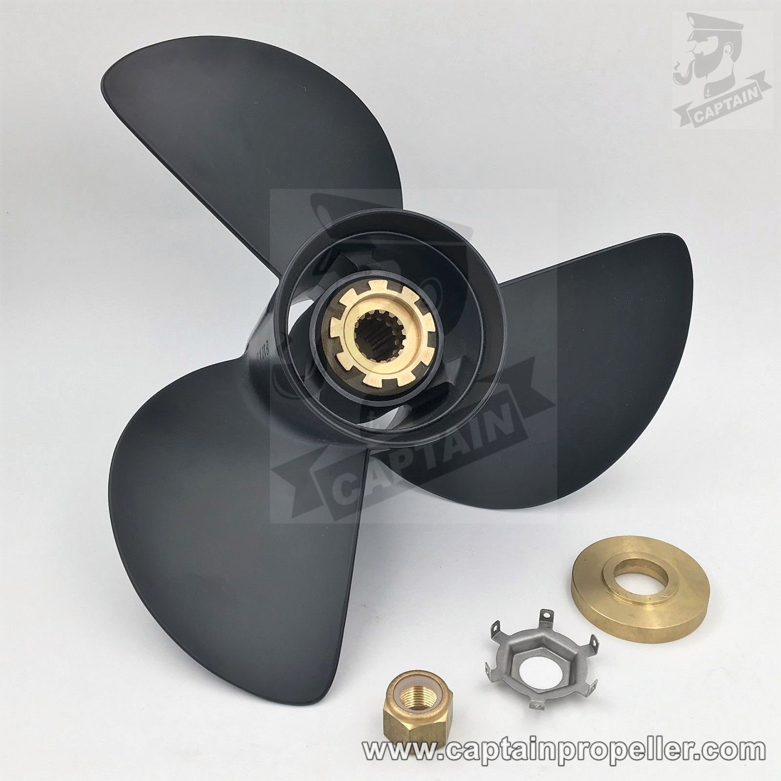 13 3/4 x 15 OEM Mercury Aluminum Boat Propellers For Outboards 6075HP