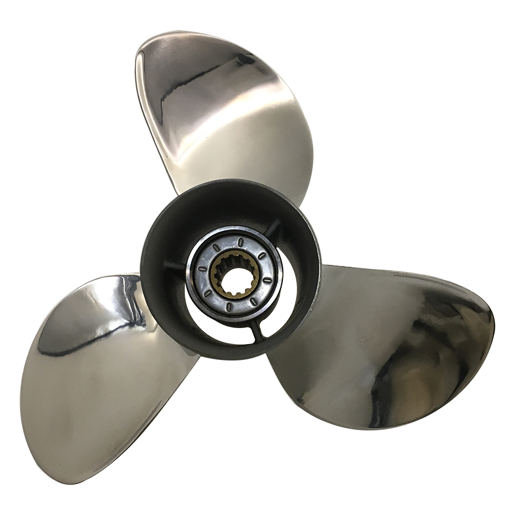 11 1/8 x 13 Stainless Steel Propeller For Honda Outboard Engine 59133