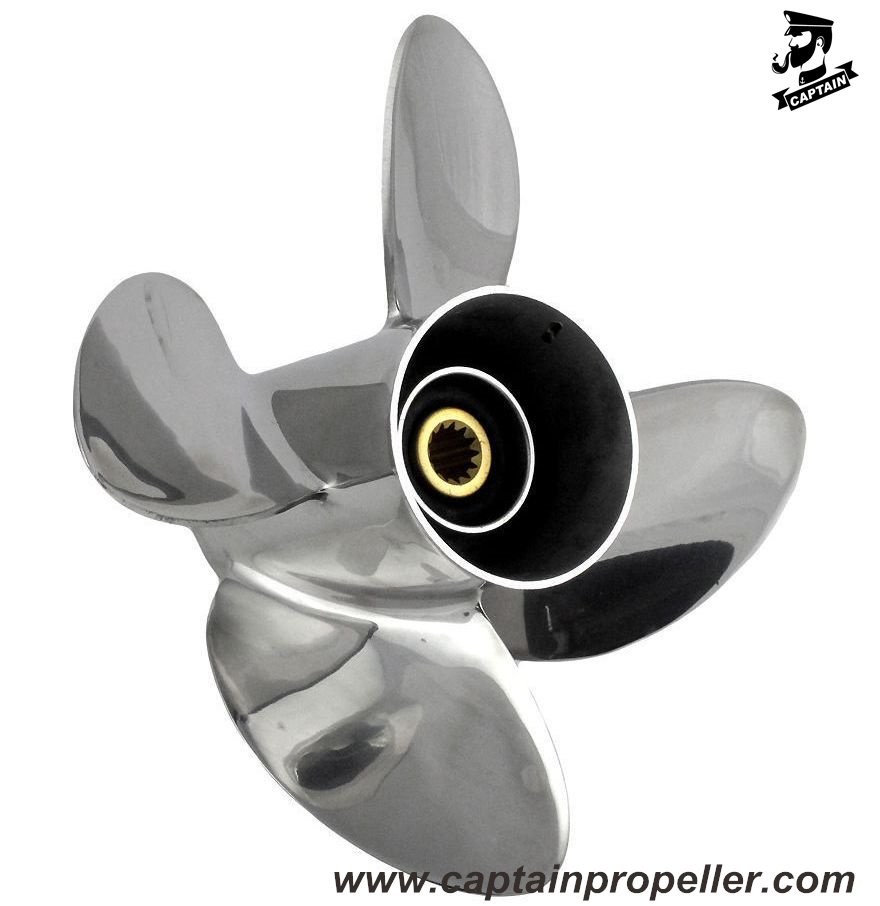 Sweden Customers Purchase Stainless Steel Propeller For Yamaha Engine