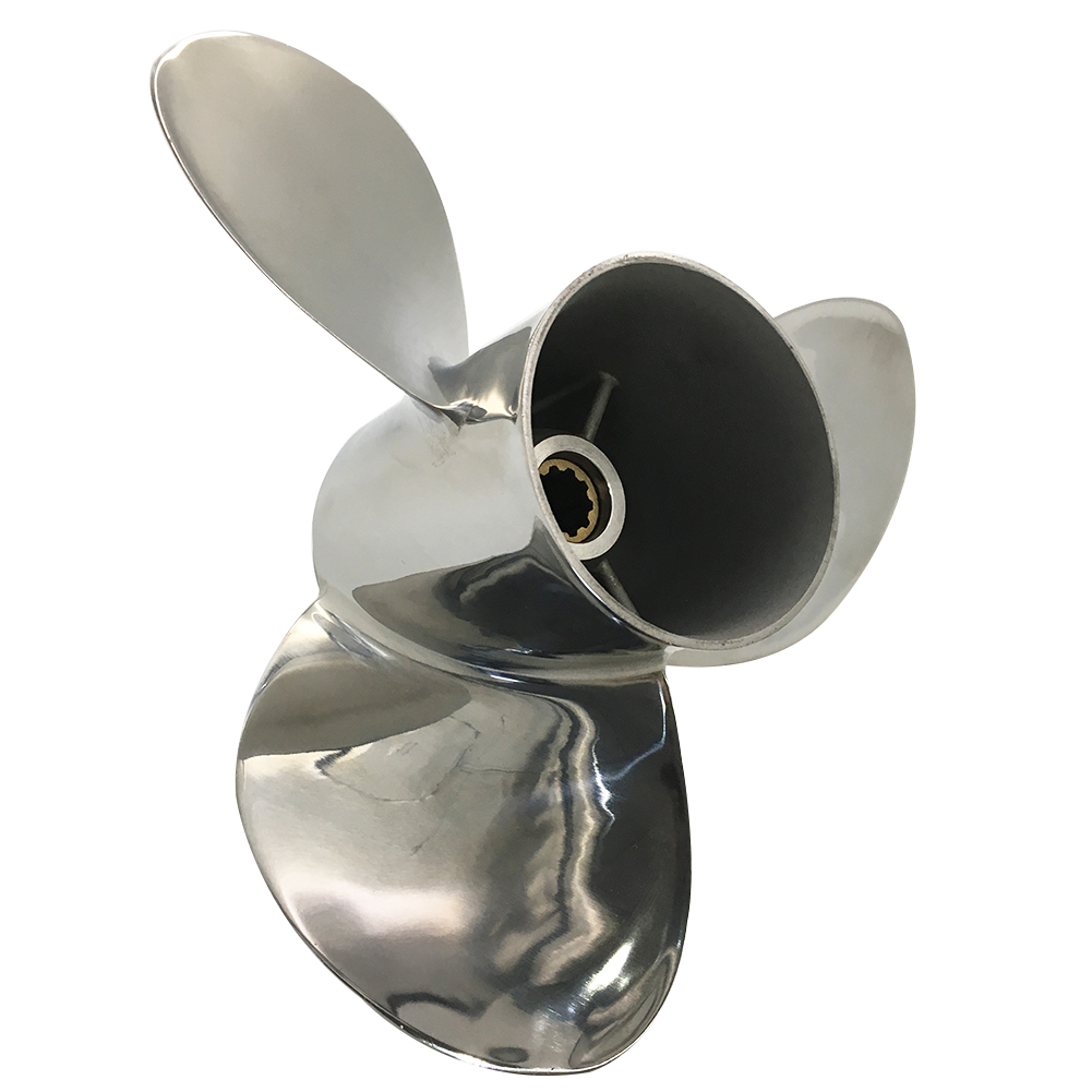 10.25 x 13G Stainless Steel Propeller For Yamaha Outboard Engine 25