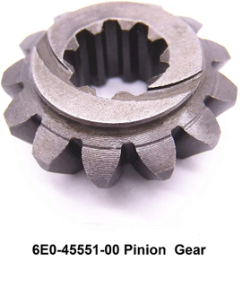 OEM Parts No. 6E0-45551-00-00